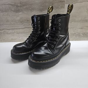 Doc Martens JADON Black Leather Platform Boots
